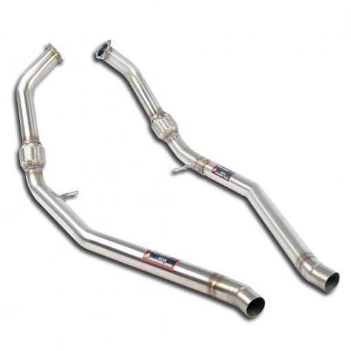 Supersprint Front pipe kit Right - Left(Replaces OEM front exhaust)