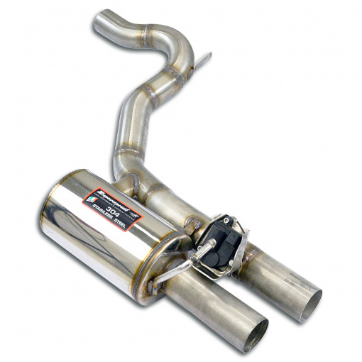 Supersprint Rear exhaust Left with valve