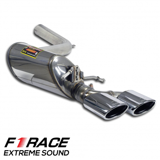 Supersprint Rear muffler Race F1 Left 120x80
