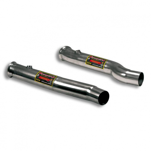 Supersprint Right & Left front pipe kit(eliminates the secondary catalytics, weld on connection)