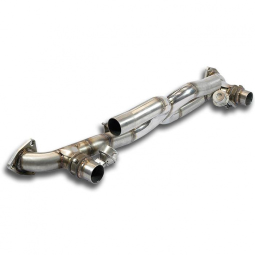 Supersprint "X-Pipe" + valves Right - Left