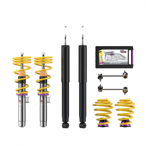 KW Coilover suspension V1 inox M3 E46 Coupe 2000 -> 2006 M3 3.2i (343 Hp)