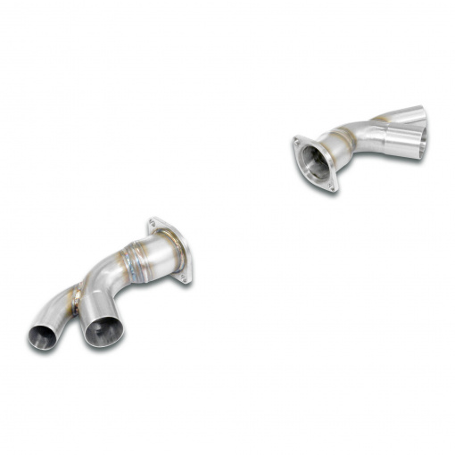 Supersprint Connecting pipe kit Right + Left for OEM end tips