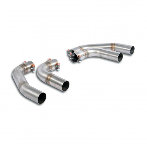 Supersprint Connecting pipe kit Right + Left for OEM end tips