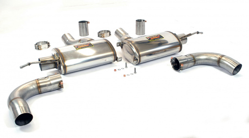 Supersprint Rear exhaust Right - Left "Race"