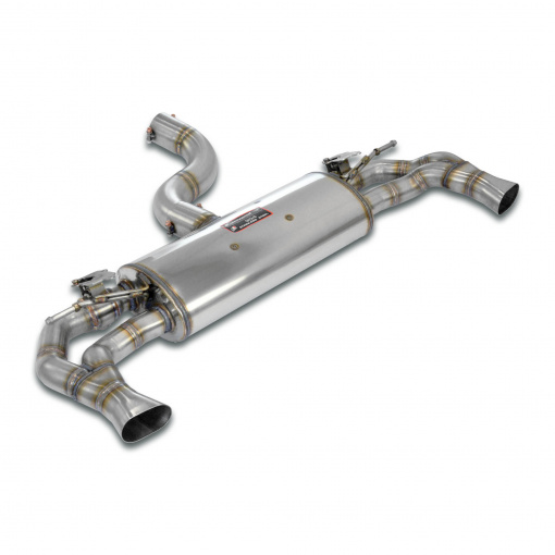 Supersprint Rear exhaust right - left with valves