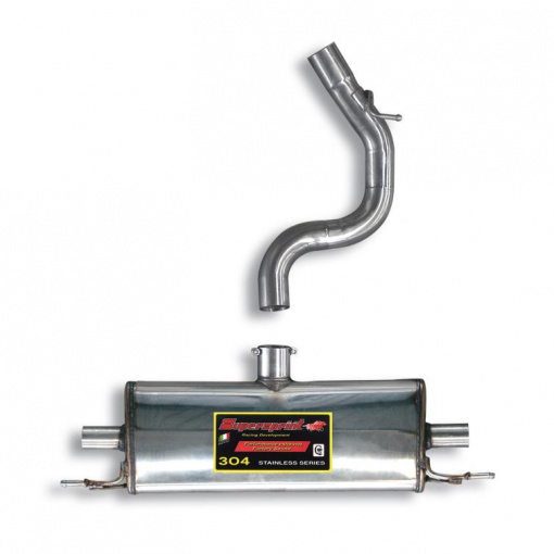 Supersprint Rear exhaust Right - Left