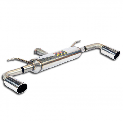 Supersprint Rear exhaust Right O100 - Left O100