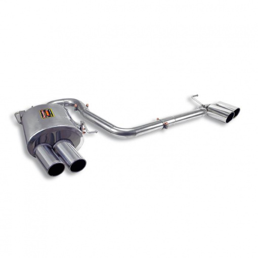 Supersprint Rear exhaust Right OO100 - Left OO100 "Power Loop"
