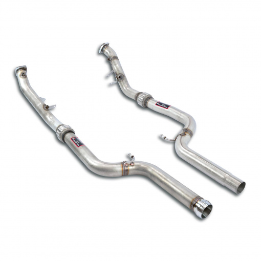 Supersprint Downpipe kit Right - Left(Deletes the catalytic)