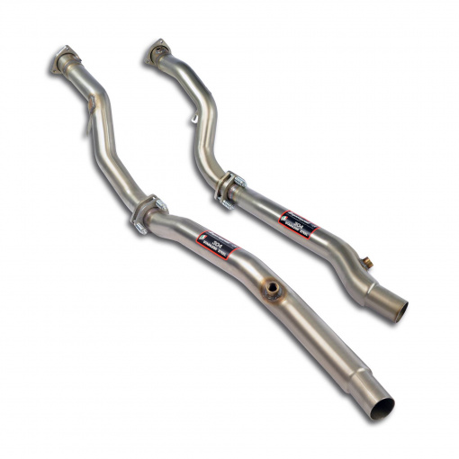 Supersprint Downpipe kit Right + Left(Replaces catalytic converter)