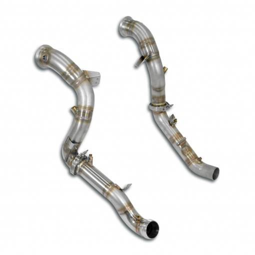 Supersprint Downpipe kit Right + LeftDeletes the primary and the secondary catalytics + GPF