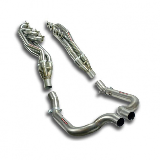 Supersprint Manifold Right - Left + Connecting pipes(Left Hand Drive)