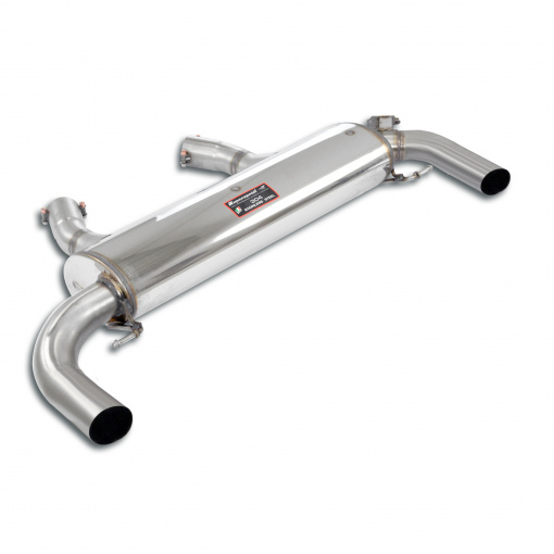 Supersprint Rear exhaust Right - Left with valve(For OEM endpipes)