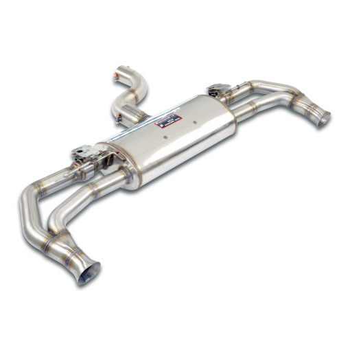 Supersprint Rear exhaust right - left with valves