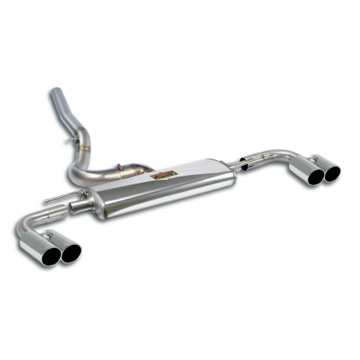 Supersprint Rear exhaust Right OO90 - Left OO90