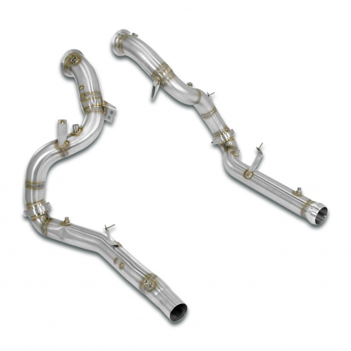 Supersprint Downpipe kit Right + LeftDeletes the primary and the secondary catalytics + GPF