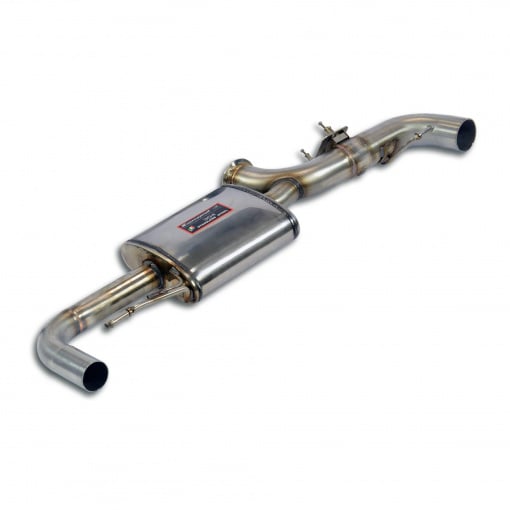 Supersprint Dual Sound rear muffler right, with flap