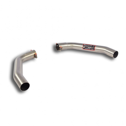 Supersprint Exit pipes kit Right - Left for OEM endpipe