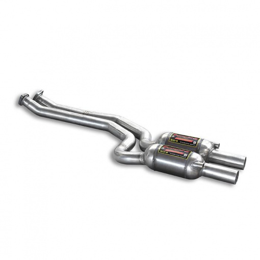 Supersprint Front catalytic converter Right - Left