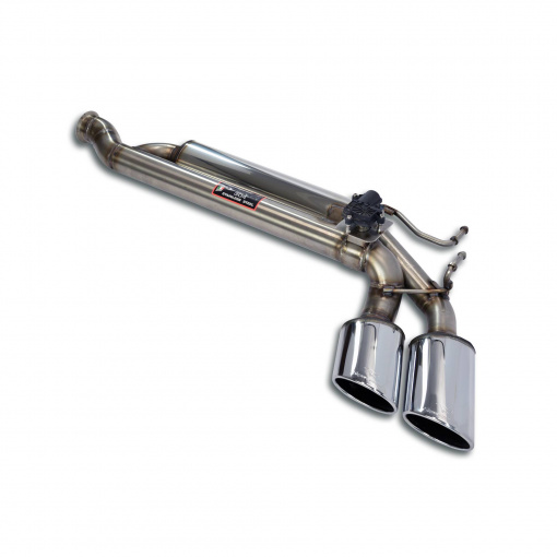 Supersprint Rear exhaust Left 120x80 with valve