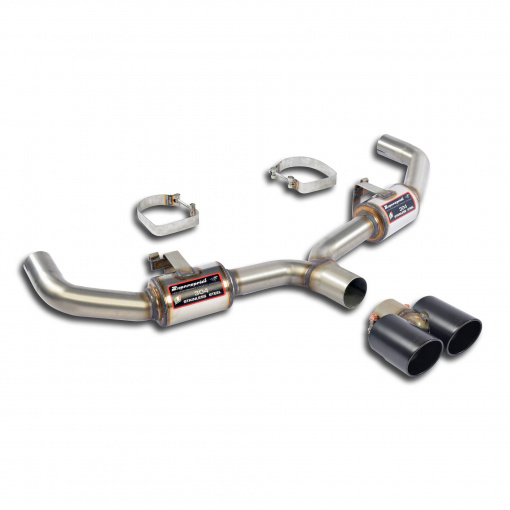 Supersprint Rear exhaust OO90 "Gun Metal Grey"