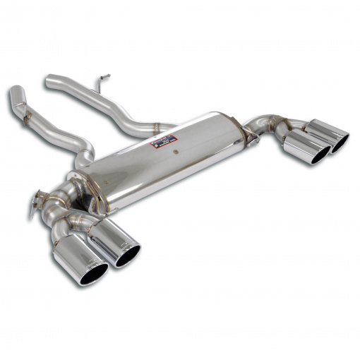 Supersprint Rear exhaust Right OO90 - Left OO90 with valve