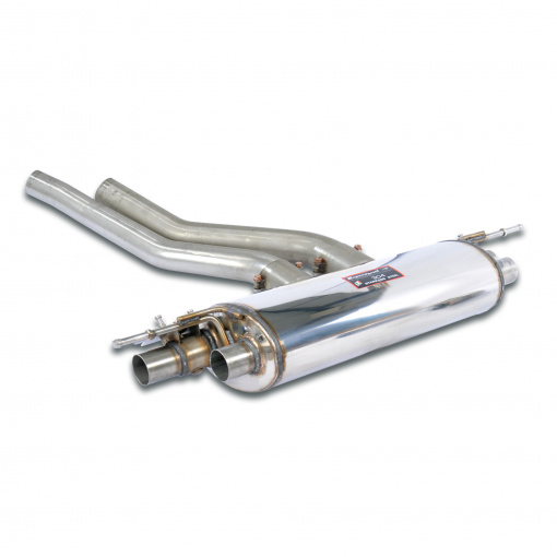 Supersprint Rear pipe Right - Left(Muffler delete)