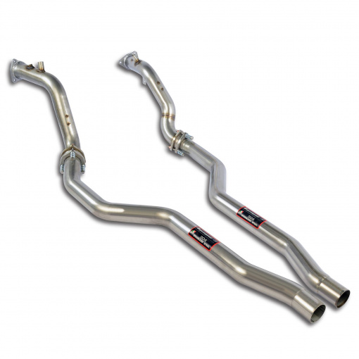 Supersprint Downpipe kit Right + Left(Replaces catalytic converter)