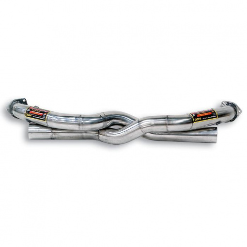 Supersprint Front pipe kit Right + LeftReplaces catalytic converterAccepts the stock rear mufflers