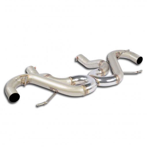 Supersprint Rear pipe Right - Left(Muffler delete)