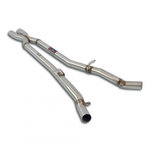 Supersprint Centre pipes kit Right - Left "X-Pipe"NOx probe
