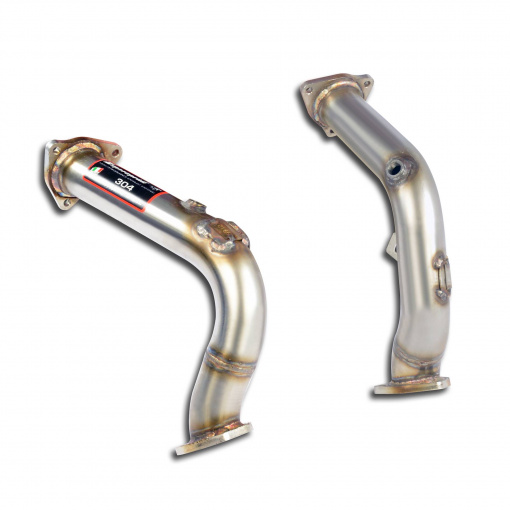 Supersprint Downpipe kit Right + Left(Replaces OEM catalytic converter - Left Hand Drive)