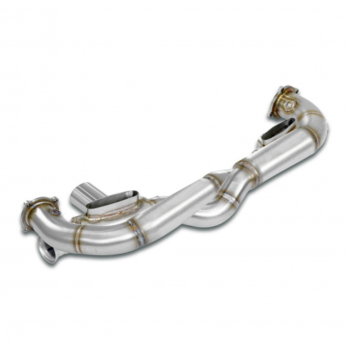 Supersprint Front pipe Right - LeftReplaces catalytic(With heat exchangers)