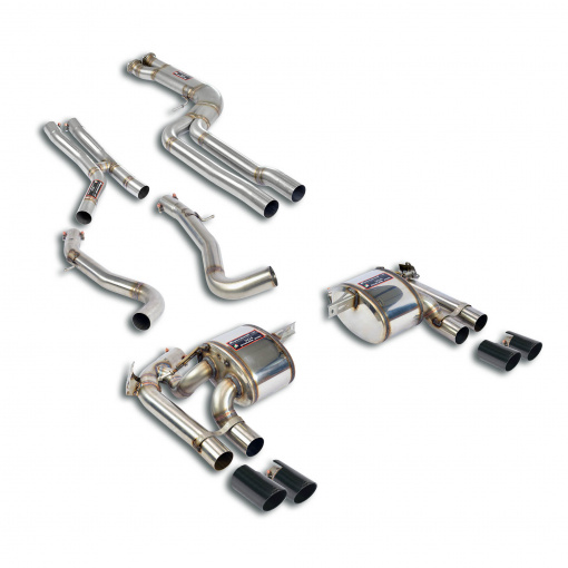 Supersprint J-Pipe Touring Package(Deeper tone, no rasp)(The Stock primary catalyitics are mantained)
