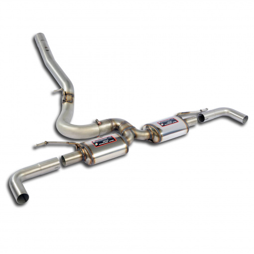 Supersprint Rear exhaust Right - Left "Racing"