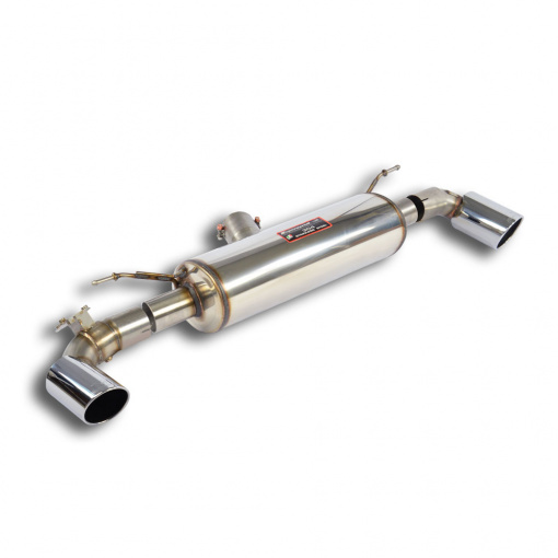 Supersprint Rear exhaust Right O100 - Left O100 with valve