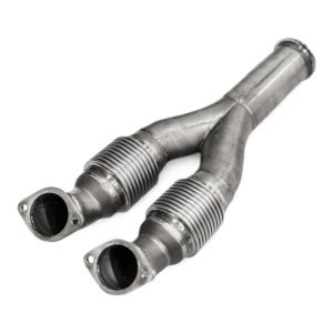 AKRAPOVIC L-NI/SS/4 Link Pipe (Stainless Steel) for NISSAN GT-R (R35) 2008-2024 Aftermarket Turbochargers