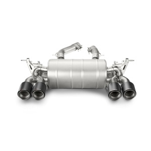 AKRAPOVIC M-BM/T/8H Exhaust System Slip-On Line (Titanium) for BMW M3 (F80) / M4 (F82) ECE Type Approval - Img 2