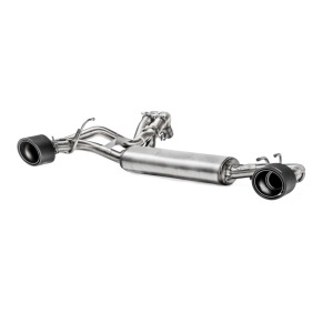 AKRAPOVIC M-FI/SS/1H/1 Exhaust System Slip-On Line (Stainless Steel) for ABARTH 595 / 595C 2012-2020 EC Approval