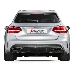 AKRAPOVIC MTP-ME/T/2H/1 Exhaust System Evolution Line (Titanium) for MERCEDES C63 AMG / C63S AMG (W205 / S205) 2015-2018 ECE Type Approval - Img 5