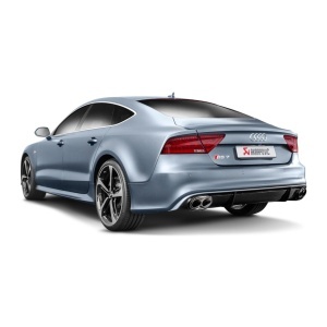 AKRAPOVIC S-AU/TI/4H Exhaust System Evolution Line (Titanium) for AUDI RS7 Sportback (C7) 2014-2018 ECE Type Approval - Img 4