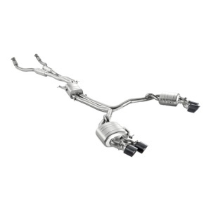 AKRAPOVIC S-AU/TI/6H Exhaust System Evolution Line (Titanium) for AUDI S7 (C7) ECE Type Approval
