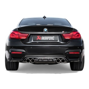AKRAPOVIC S-BM/T/4H Exhaust System Slip-On Line (Titanium) for BMW M4 (F82 / F83) ECE Type Approval - Img 3
