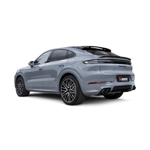 AKRAPOVIC S-PO/T/4H Exhaust System Evolution Line (Titanium) for PORSCHE Cayenne S / GTS / Turbo E-Hybrid 2023- (OPF/GPF and NON-OPF) - Img 2