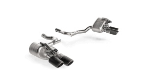 AKRAPOVIC S-PO/TI/13 Slip-On Line (Titanium) PORSCHE Panamera/4/Sport Turismo (971) 2017-2019 - Img 1