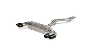AKRAPOVIC S-PO/TI/17H Evolution Line (Titanium) exhaust for PORSCHE 536 Cayenne E3 Turbo, Turbo S (w/o tail pipes)
