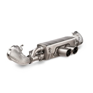 AKRAPOVIC S-PO/TI/23 Exhaust System Slip-On Race Line (Titanium) for PORSCHE 911 GT3RS (992) / GT3 (992 / 992.2) - Img 2