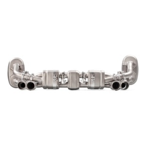 AKRAPOVIC S-PO991SO-HT/1 Exhaust System Slip-On Line (Titanium) for PORSCHE 911 Carrera / S / 4 / 4S / GTS (991) 2012-2015 EC Approval