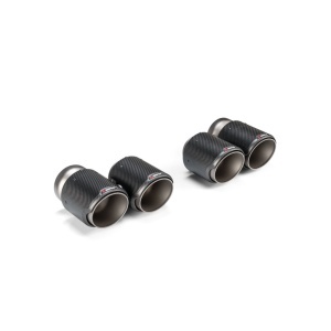 AKRAPOVIC TP-CT/68 Tail Pipe Set Cylindrical Design (Carbon) for BMW M2 (G87) / M3 (G80 / G81) / M4 (G82 / G83)